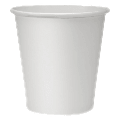 Genuine Joe Polyurethane-Lined Disposable Hot Cups, Single, 10 Oz, White, Pack Of 1000