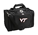 Denco Sports Luggage Expandable Travel Duffel Bag, Virginia Tech Hokies, 12 1/2"H x 18" - 22"W x 12"D, Black