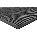 Genuine Joe Free Flow Comfort Anti-Fatigue Mat, 36" x 48", Black 1 thumbnail image