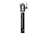 CTA Digital Heavy-Duty Pole Clamp - Mounting kit (holder, heavy duty mount) - for tablet - screen size: 7"-14" - pole mount 1 thumbnail image