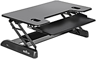VariDesk Tall 40 Standing Desk Riser, 4-3/4"H x 40"W x 28"D, Black 1 thumbnail image