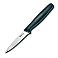 Victorinox® Serrated Paring Knife, 3-1/4", Matte Black Handle