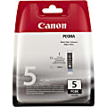 Canon® PGI-5 ChromaLife 100 Black Ink Cartridges, Pack Of 2, PGI-5BK 1 thumbnail image