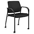 HON® Ignition® Multipurpose Mobile Guest Stacking Chair, Black 1 thumbnail image