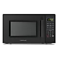 Farberware 1000W Compact Countertop Microwave Oven, 1.1 Cu. Ft., Black, Total Qty 1 1 thumbnail image
