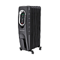 Honeywell® EnergySmart™ 1500 Watts Electric Heater, 2 Heat Settings, 15.38"H x 7.38"W x 25.88"D, Black