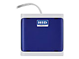 HID OMNIKEY 5022 - SMART card reader - USB 2.0 - light gray, dark blue 1 thumbnail image