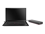 Lenovo ThinkPad Hybrid USB-C with USB-A Dock - Docking station - USB-C - 2 x HDMI, 2 x DP - GigE - 135 Watt