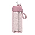 Bentgo Kids Water Bottle, 15 Oz, Petal Pink Glitter 1 thumbnail image