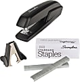 Swingline® Standard Stapler Value Pack, 20 Sheets, Black, Premium Staples & Remover Included