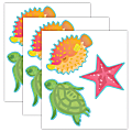Eureka Paper Cut-Outs, Seas the Day Fish, 5-1/2” x 5-1/2”, 36 Cut-Outs Per Pack, Bundle Of 3 Packs 1 thumbnail image