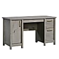 Sauder® Cannery Bridge 54"W Computer Desk, Mystic Oak 1 thumbnail image