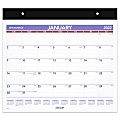 AT-A-GLANCE® Repositionable Wall Calendar With Adhesive Backing, 15" x 12", January To December 2022, PM15RP28