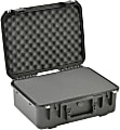 SKB Cases iSeries Injection-Molded Mil-Standard Waterproof Case With Padded Dividers, 18-1/2"H x 13"W x 7"D, Black 1 thumbnail image