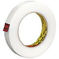 3M® 863 Strapping Tape, 3/4" x 60 Yd., Clear, Case Of 12