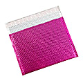 Partners Brand Pink Glamour Bubble Mailers 13 3/4" x 11", Pack of 48