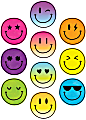 Teacher Created Resources Accents, Brights 4Ever Smiley Faces, Multicolor, Pack Of 30 Accents