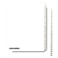Kleer-Fax 90000 Series 50% Recycled Legal Exhibit Dividers, Helvetica, Side-Tab, Collated, Letter-Size, 1-25 1 thumbnail image