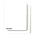 Kleer-Fax 90000 Series 100% Recycled Legal Exhibit Dividers, Helvetica, Side-Tab, Collated, Letter-Size, 51-75 1 thumbnail image