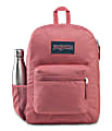 JanSport® Cross Town Remix Backpack With 15" Laptop Pocket, Slate Rose