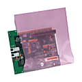 Partners Brand 4 Mil Anti-Static Flat Poly Bags, 10" x 12", Pink, Case Of 1000 1 thumbnail image
