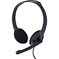 Verbatim Stereo Headset with Microphone - Stereo - Mini-phone (3.5mm) - Wired - 32 Ohm - 20 Hz to 20 kHz - 70721 1 thumbnail image