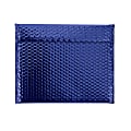 Partners Brand Blue Glamour Bubble Mailers 13 3/4" x 11", Pack of 48
