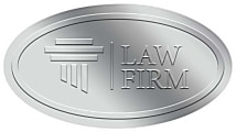 Custom Blind-Embossed Labels And Stickers, Foil Stock, 1-5/8" x 3" Oval, Box Of 500 Labels 1 thumbnail image