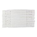 1888 Mills Crown Touch Bath Mats, 21” x 32”, White, Pack Of 48 Mats 1 thumbnail image