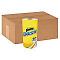 Bounty® Basic 1-Ply Paper Towels, 44 Sheets Per Roll, Pack Of 30 Rolls