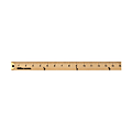 Office Depot® Brand Wooden Yardstick, 36", Natural 1 thumbnail image
