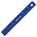 Office Depot® Brand Stainless Steel Ruler, 6", Assorted Colors (No Color Choice) 1 thumbnail image