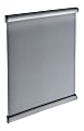 Azar Displays Metal Vertical/Horizontal Door Sign Snap Frames, Letter Size, Clear, Pack Of 10 Frames 1 thumbnail image
