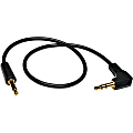 Eaton Tripp Lite Series 3.5mm Mini Stereo Audio Cable with one Right-Angle plug (M/M), 6 ft. (1.83 m) - P312006RA 1 thumbnail image