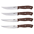 Oster Whitmore 4-Piece Stainless Steel Steak Knife Set With Mango Wood Handles 1 thumbnail image