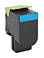 Lexmark™ 801C Cyan Return Program Toner Cartridge 1 thumbnail image