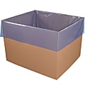 Office Depot® Brand 4 Mil VCI Gusseted Poly Bag, 40" x 36" x 80", Blue, Case Of 25