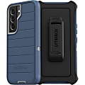 OtterBox® Defender Series Pro Rugged Carrying Case Holster For Samsung Galaxy S22, Fort Blue