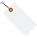 Tyvek® Prewired Shipping Tags, #5, 4 3/4" x 2 3/8", White, Box Of 1,000 1 thumbnail image