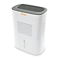 Crane 4 Pint Compact Dehumidifier with Timer Function, 300 Sq Ft. Coverage, 5 1/2" x 9" x 12", White  1 thumbnail image