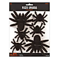 Amscan Fuzzy Spider Favors, Black, Pack Of 18 Favors