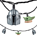 Jasco Star Wars: The Mandalorian String Lights, The Mandalorian, 10', Cool White 1 thumbnail image