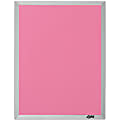 EXPO® Magnetic Dry-Erase Board, 8 1/2" x 11", Pink Board, Brushed Aluminum Frame 1 thumbnail image