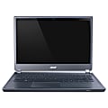 Acer Aspire M5-481PT-53336G52Mass 14" Touchscreen LCD Ultrabook - Intel Core i5 i5-3337U Dual-core (2 Core) 1.80 GHz - 6 GB DDR3 SDRAM - 500 GB HDD - 20 GB SSD - Windows 8 64-bit - 1366 x 768 - Silver Aluminum 1 thumbnail image