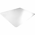 Lorell® Desk Pad, 36" x 20", Rectangle, Clear