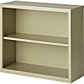 Lorell® Fortress Series Steel Modular Shelving Bookcase, 2-Shelf, 30"H x 34-1/2"W x 13"D, Putty 1 thumbnail image