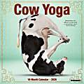 2026 Willow Creek Press Monthly Mini Wall Calendar, 7" x 7", Cow Yoga, January To December, 53522 1 thumbnail image