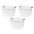 Iris Hamper, 32 Qt, White, Pack Of 3 Hampers 1 thumbnail image