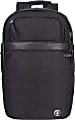 SwissDigital Pearl Massage Business Backpack With 16.1" Laptop Pocket, Black