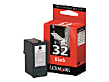 Lexmark™ 32 Black Ink Cartridge, 18C0032